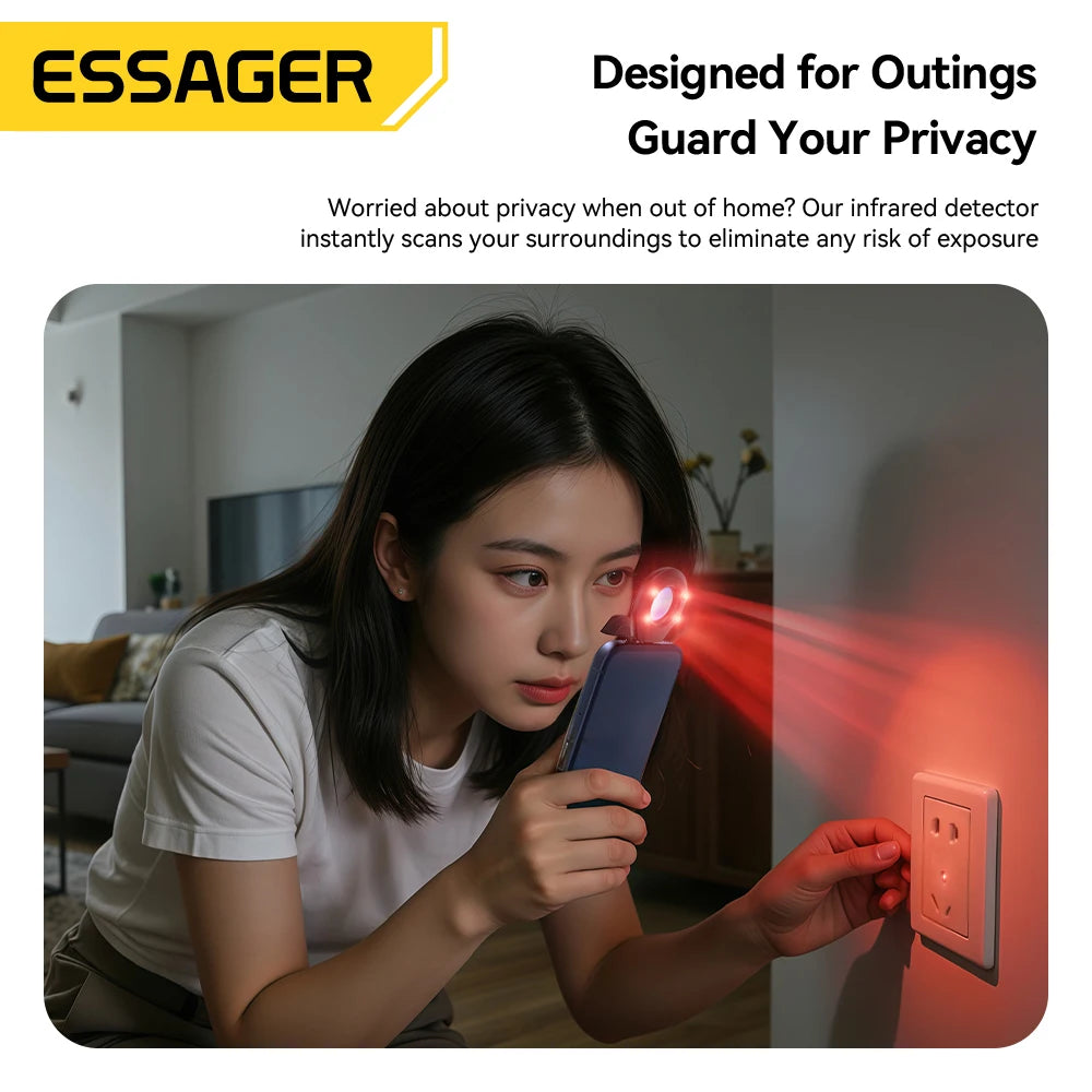 Essager Pinhole Camera & Spy Lens Detector