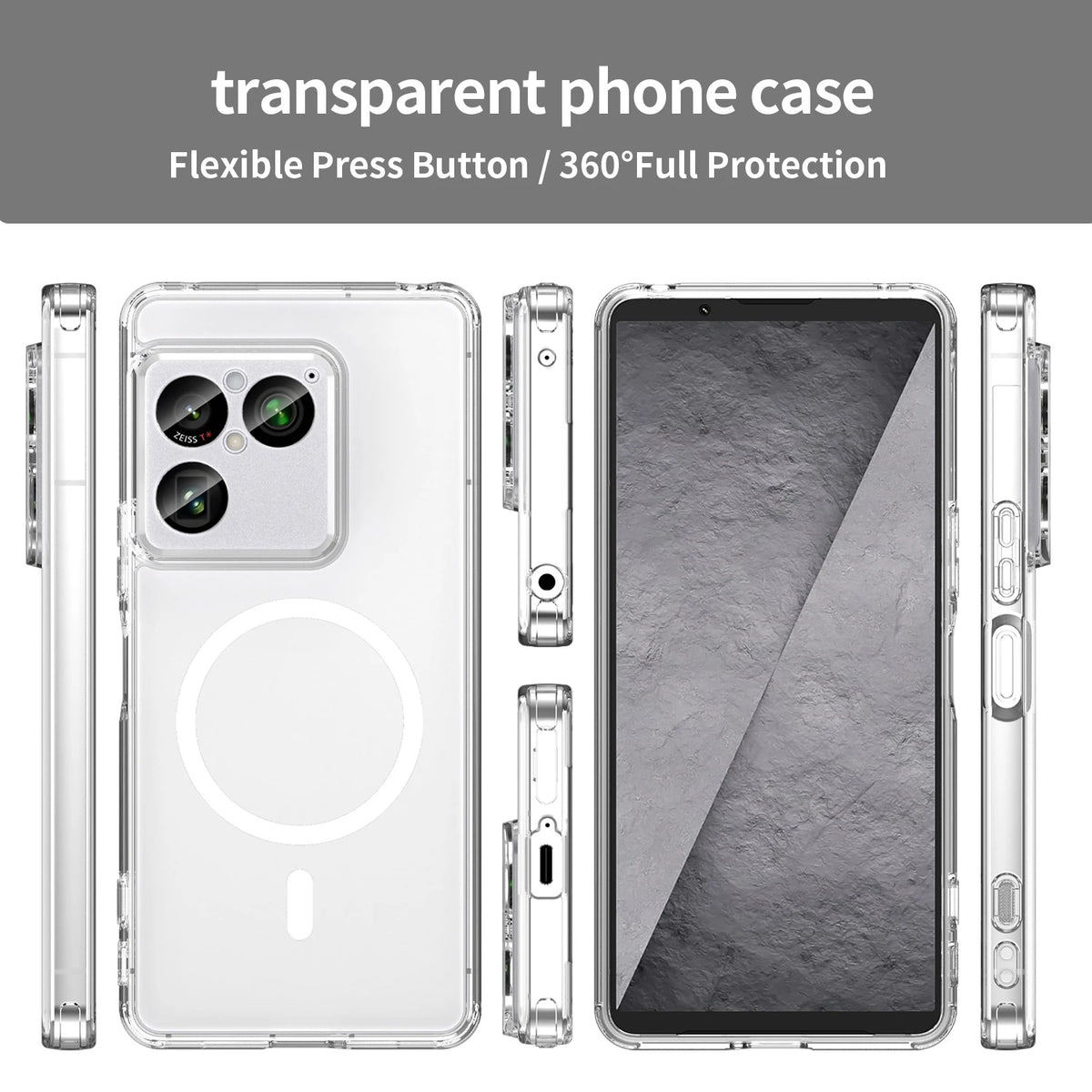 Transparent Acrylic Phone Case For Sony Xperia 1 VIII