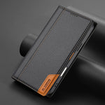 iPhone 17 Series Flip Wallet Leather Case with Card Slots & RFID Protection