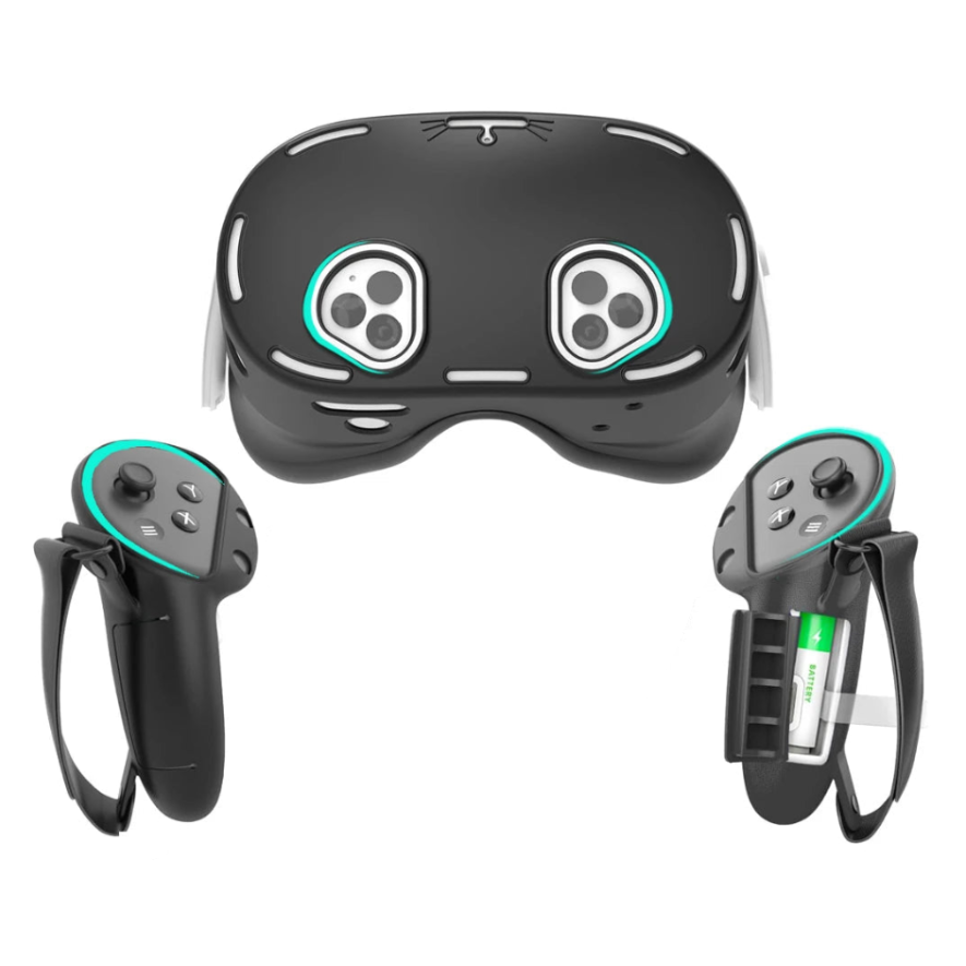 8-in-1 Silicone Protective Cover Kit for Meta Quest 3s