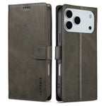 iPhone 17 Series Flip Leather Wallet Case with Card Slots & Kickstand