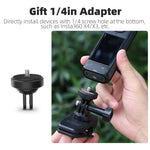 360° Rotating Magnetic Backpack Clip Mount for Action Cameras