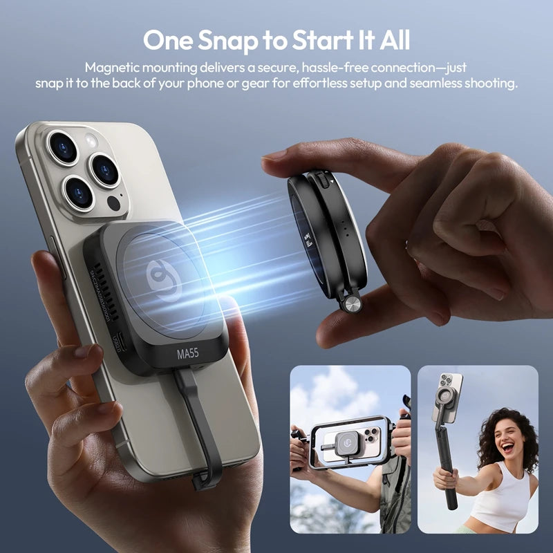 Ulanzi MA35 Magnetic SSD Enclosure with Cooling Fan