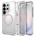Transparent Magnetic Case with Four-Corner Airbag Shock Absorption for Samsung Galaxy S26 Ultra