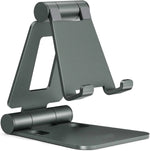 Universal Foldable Phone Stand with Dual Folding Design