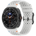 Perforated Silicone Watch Band for Samsung Galaxy Watch 9