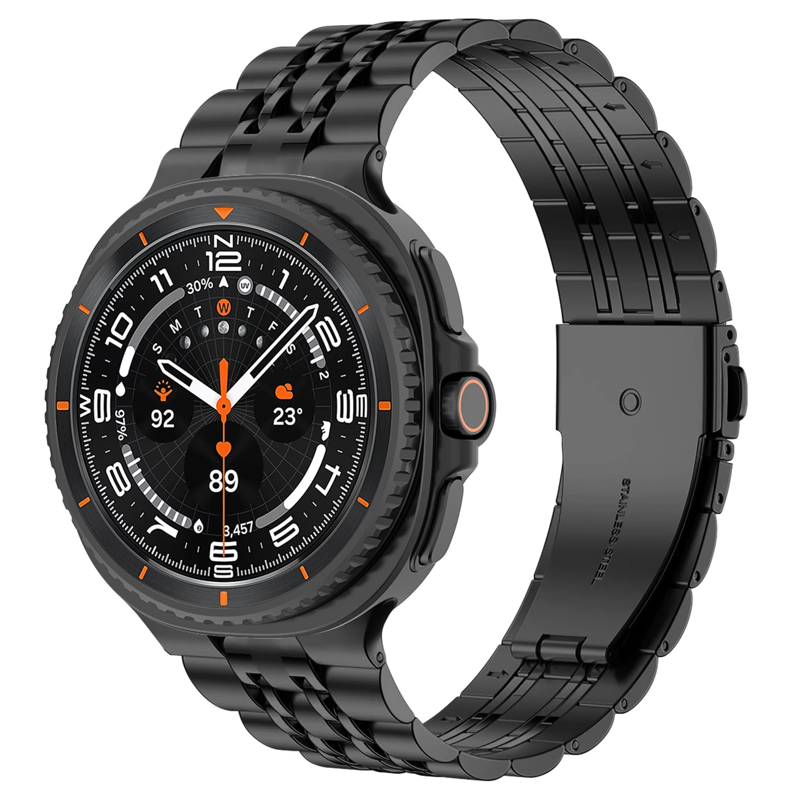 Stainless Steel Metal Link Bracelet for Samsung Galaxy Watch 8 / Galaxy Watch 8 Classic