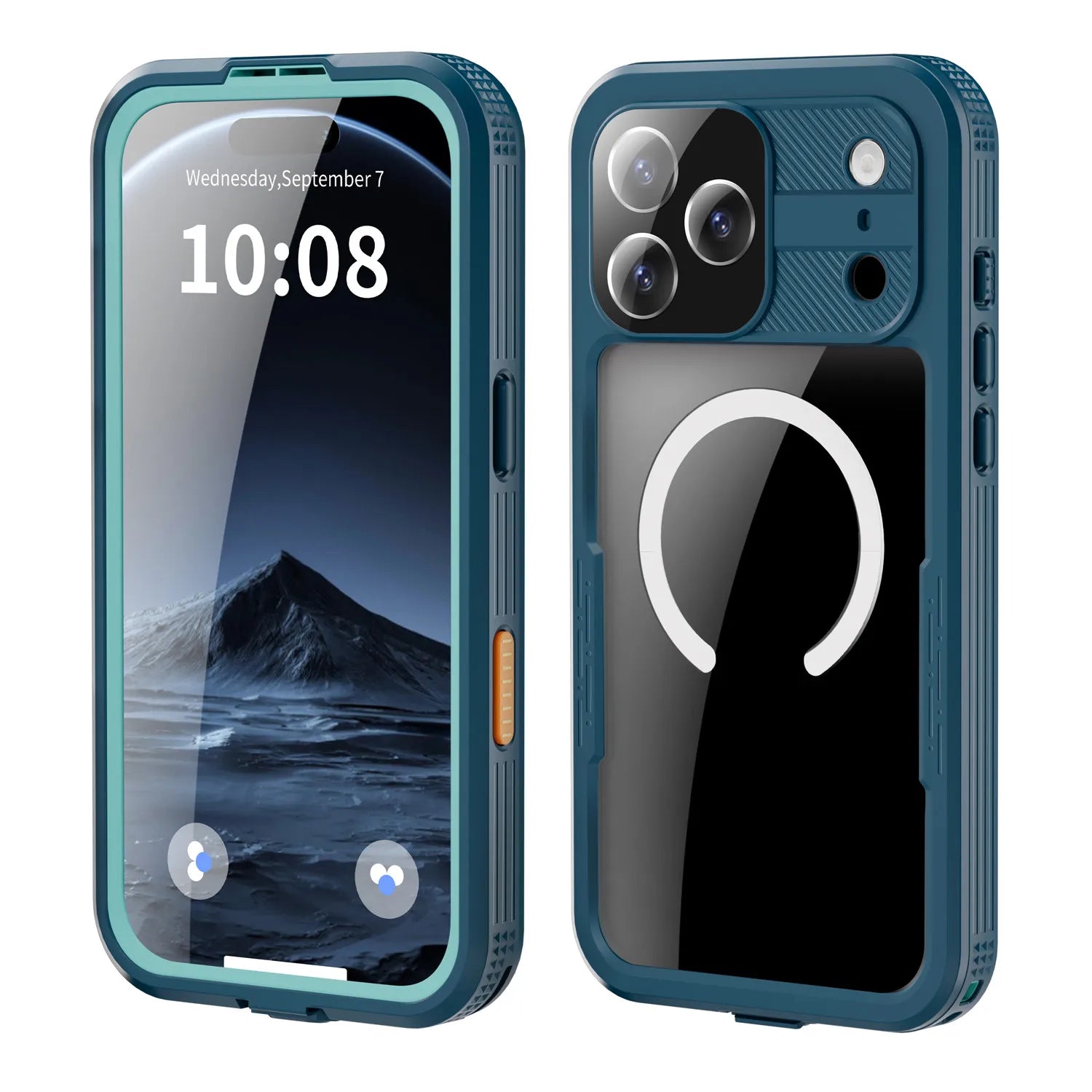 iPhone 17 Series IP68 Waterproof Full-Body MagSafe Case