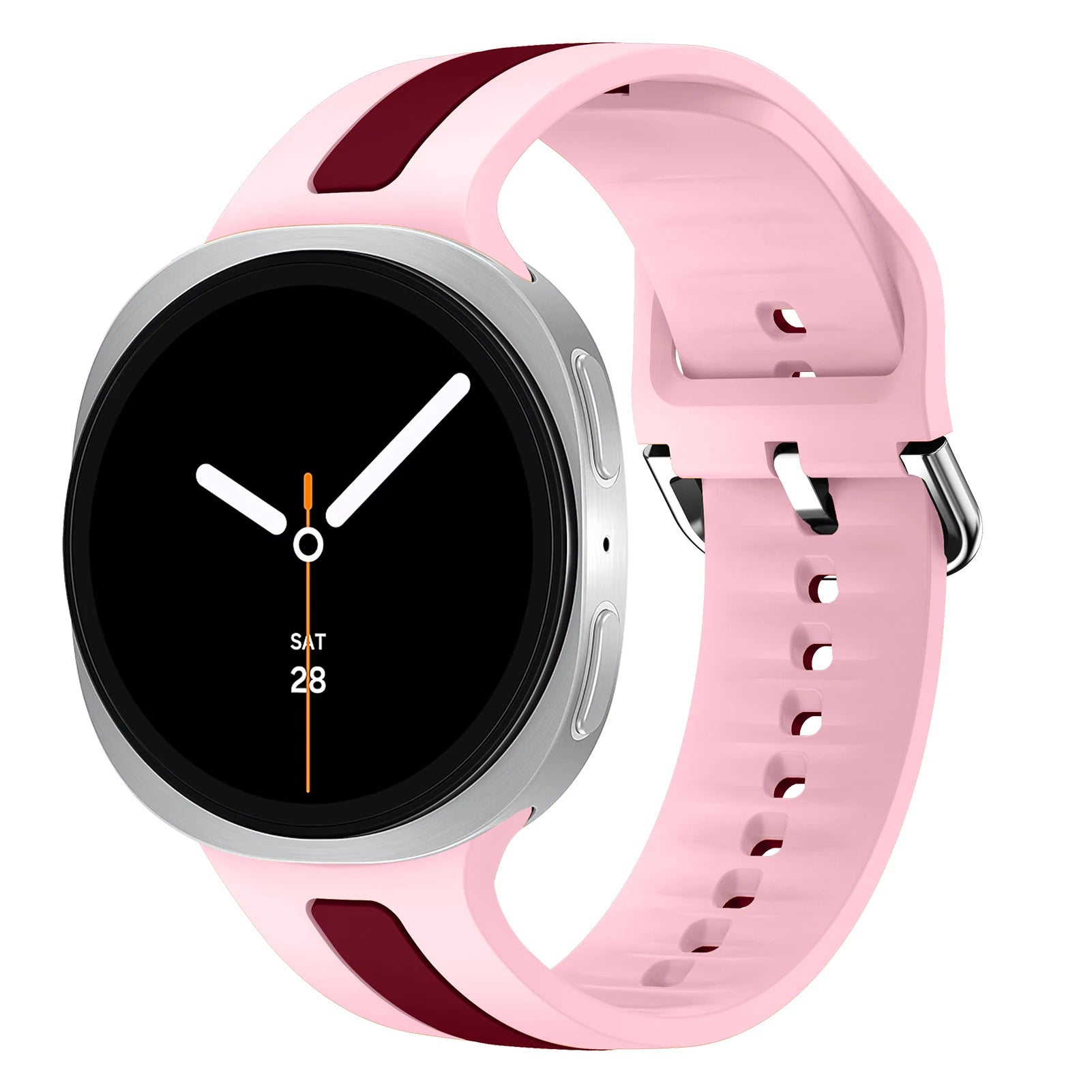 Sport Two-Tone Silicone Band for Samsung Galaxy Watch 8 & Galaxy Watch 8 Classic
