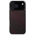 Woven Carbon Fiber MagSafe Case with Raised Lens Protection for iPhone 17 Series
