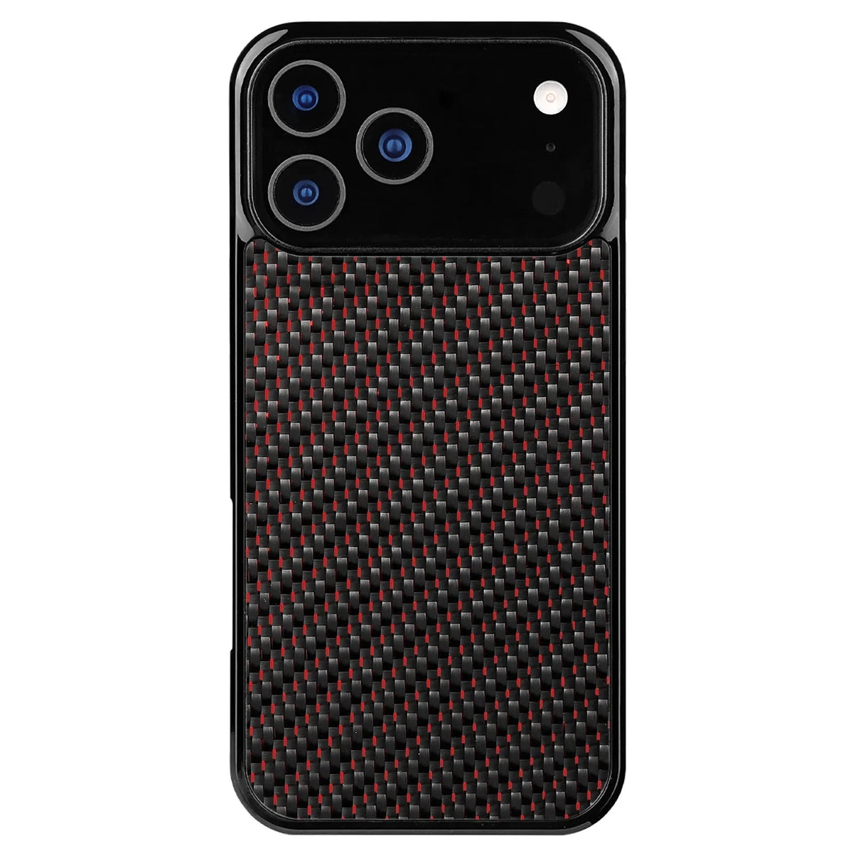 Woven Carbon Fiber MagSafe Case with Raised Lens Protection for iPhone 17 Series