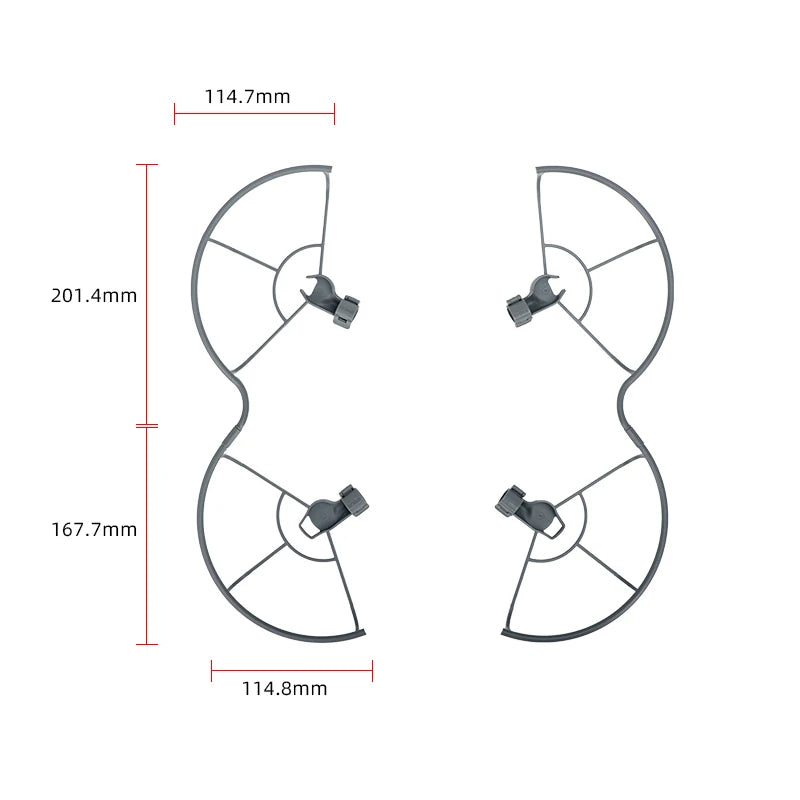 Quick-Release Propeller Guards For DJI Mini 5 Pro