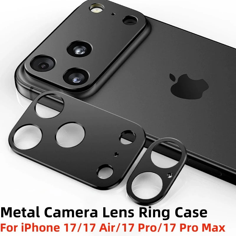 Aluminum Camera Lens Protector for iPhone 17 Series