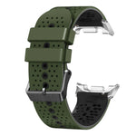 Breathable Two-Tone Silicone Sport Strap for Samsung Galaxy Watch 8 & Galaxy Watch 8 Classic