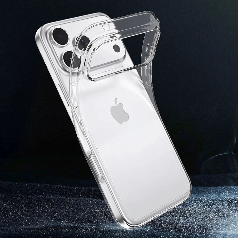 Shockproof Ultra-Thin Clear TPU Case for iPhone 18 Series