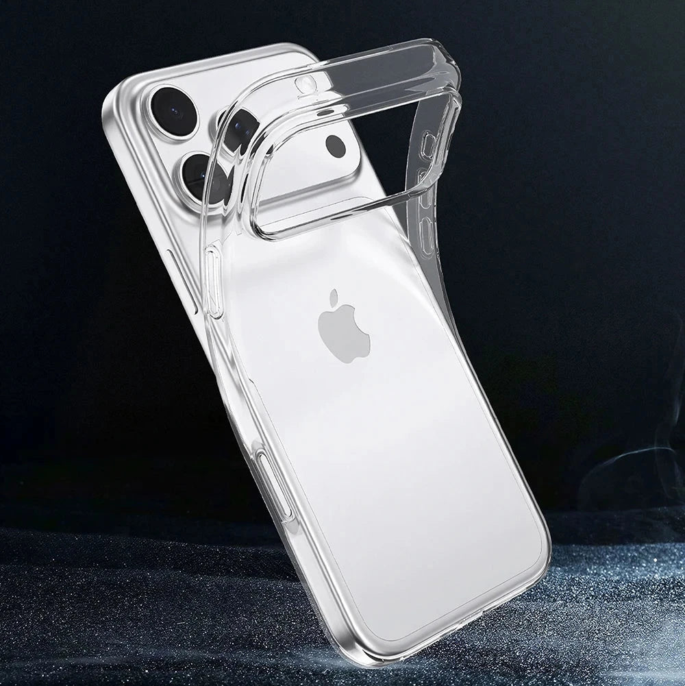 Ultra-Thin Transparent TPU Case for iPhone 17 Series
