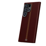 Solid Color Retro Leather Magnetic Case for Samsung Galaxy S25 Series