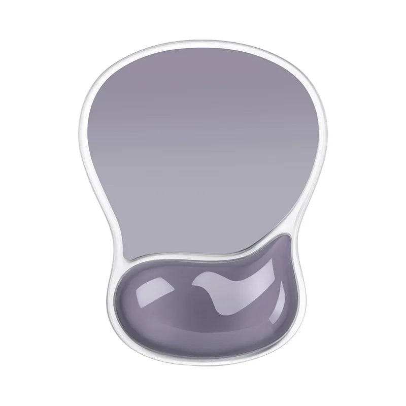 Transparent Silicone Ergonomic Mouse Pad Wrist Rest