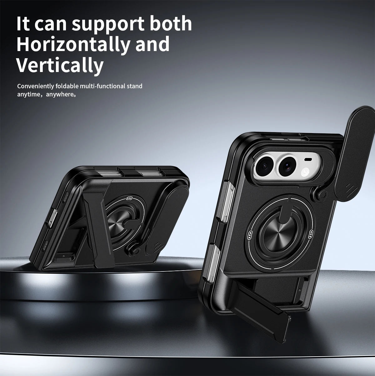 Sliding Camera Lens Protector Case for iPhone Duo