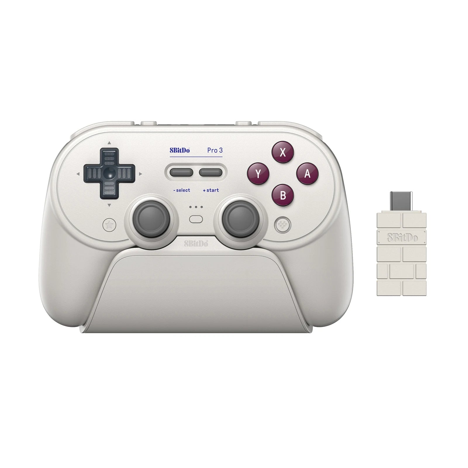 8BitDo Pro 3 Controller with TMR Joysticks and Switchable Triggers