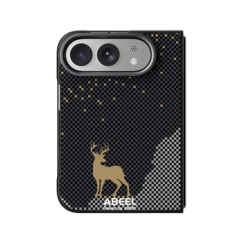Carbon Fiber MagSafe Case with Raised Camera Protection for iPhone Duo