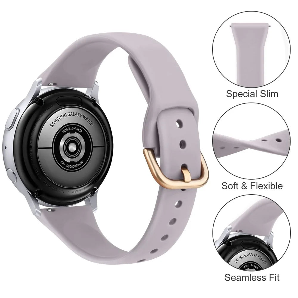 Slim Silicone Strap for Samsung Galaxy Watch 7