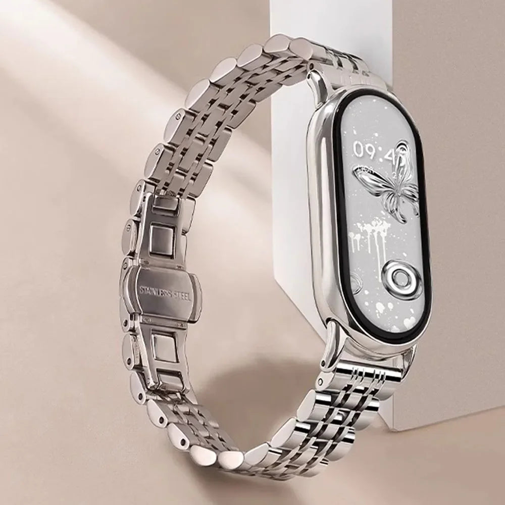 Elegant Metal Strap for Xiaomi Smart Band 10