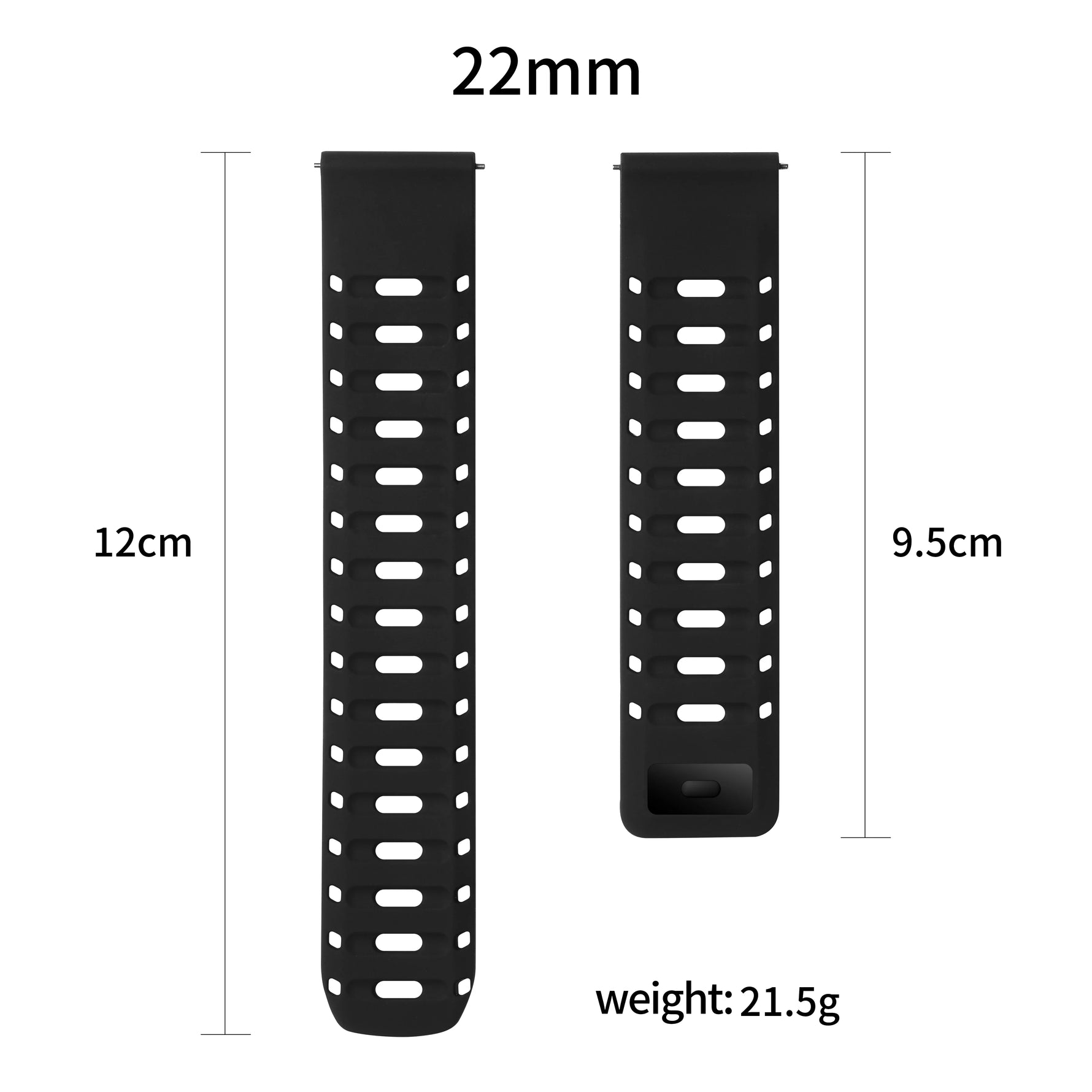 Breathable Magnetic Silicone Strap for Samsung Galaxy Watch 8 / Galaxy Watch 8 Classic