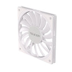 TEUCER 120mm x 12mm Slim Fan for Mini-ITX Builds and Low Profile Coolers