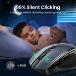UGREEN Silent-Click Ergonomic Wireless Mouse