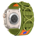 Adjustable Nylon Sports Band with Hook-and-Loop Closure for Apple Watch
