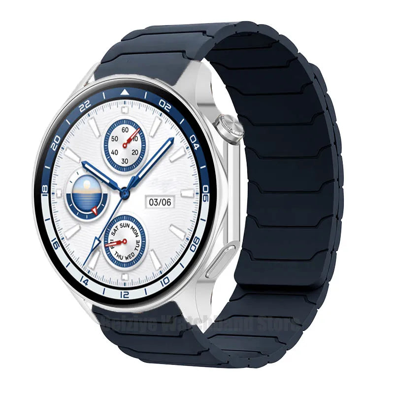 Soft Silica Gel Magnetic Strap for OPPO Watch X2