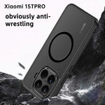 Matte Translucent Shockproof Magnetic Case for Xiaomi 15T / 15T Pro