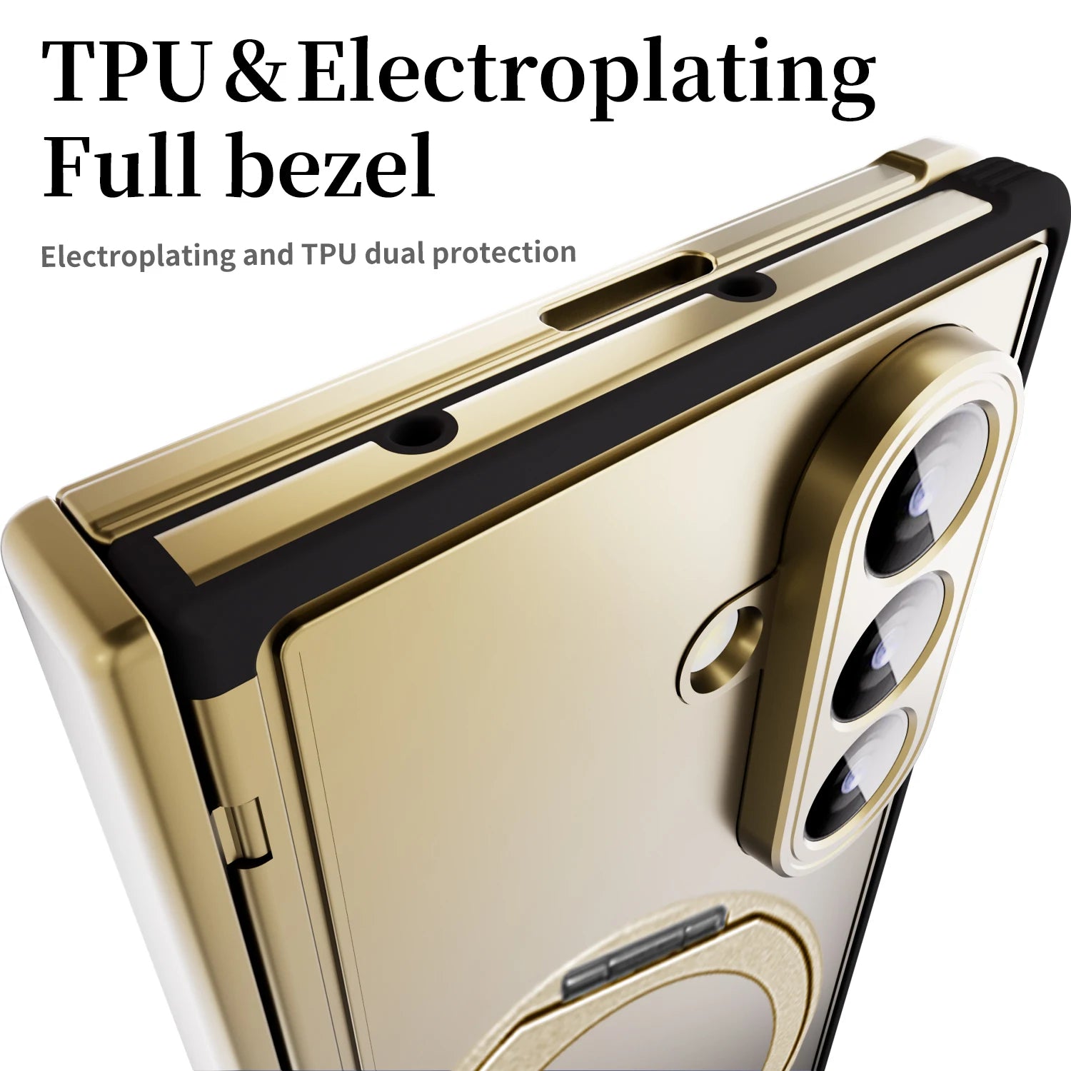 Samsung Galaxy Z Fold 7 Magnetic Case with Hinge Protection