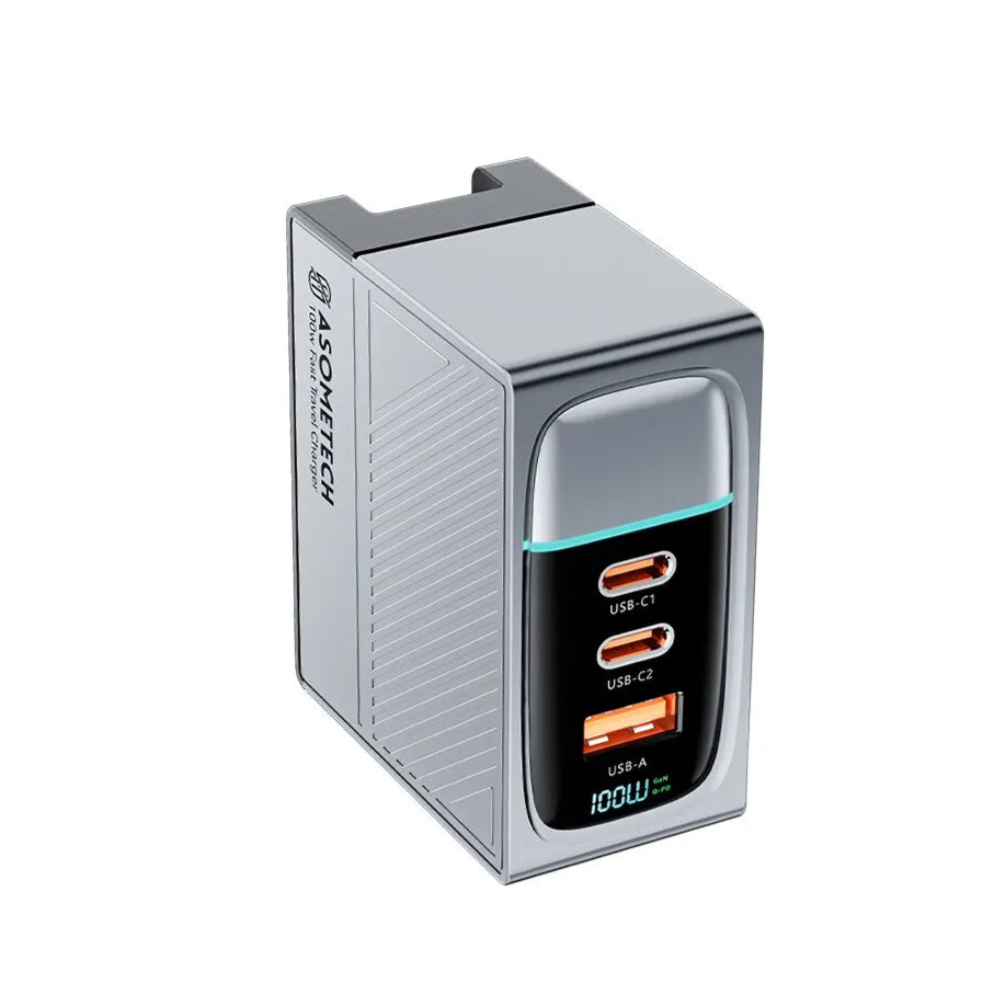 ASOMETECH 100W GaN USB-C Charger