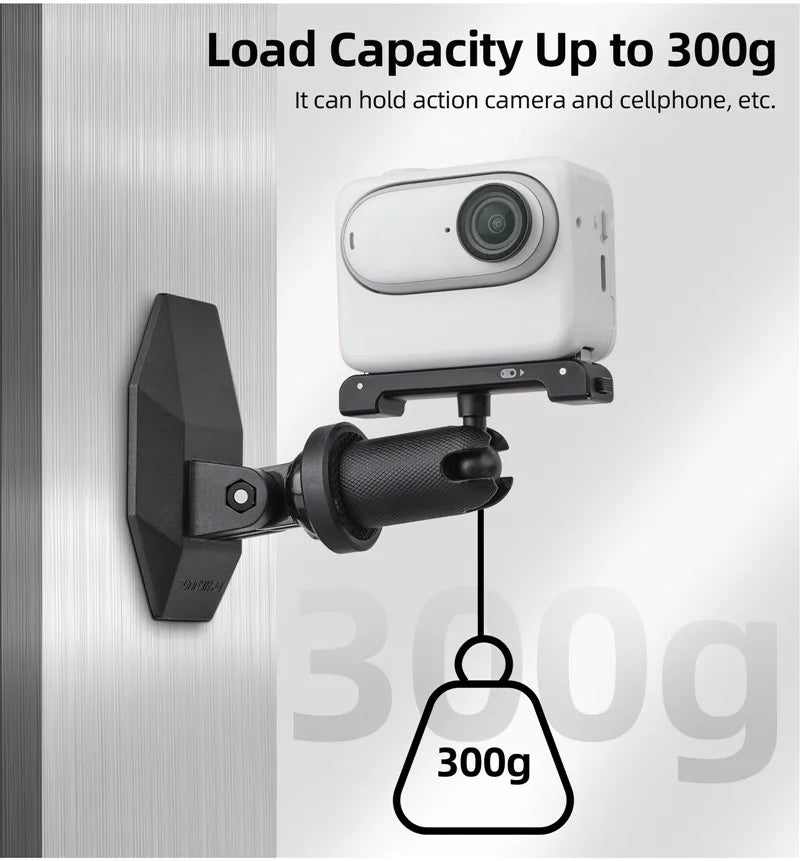 Magnetic Mount for Car & Motorcycle Support for Action Cameras