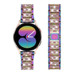 Sparkling Diamond Accent Metal Band for Samsung Galaxy Watch 7