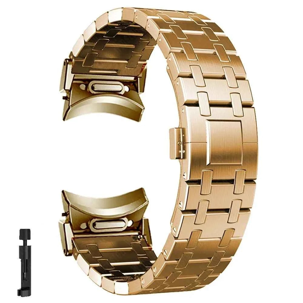Luxury Metal Strap for Galaxy Watch 6 – Premium Stainless Steel for Galaxy Watch 6 Classic