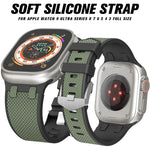 Rubber Sports Silicone Strap for Apple Watch