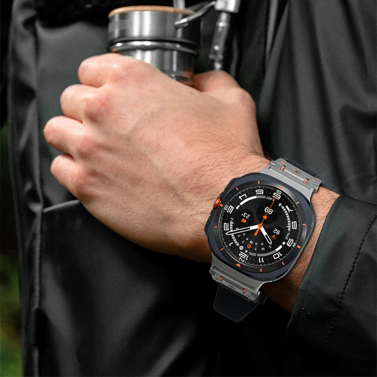 Rugged TPU Silicone Band for Samsung Galaxy Watch Ultra and Samsung Galaxy Watch Ultra (2025)