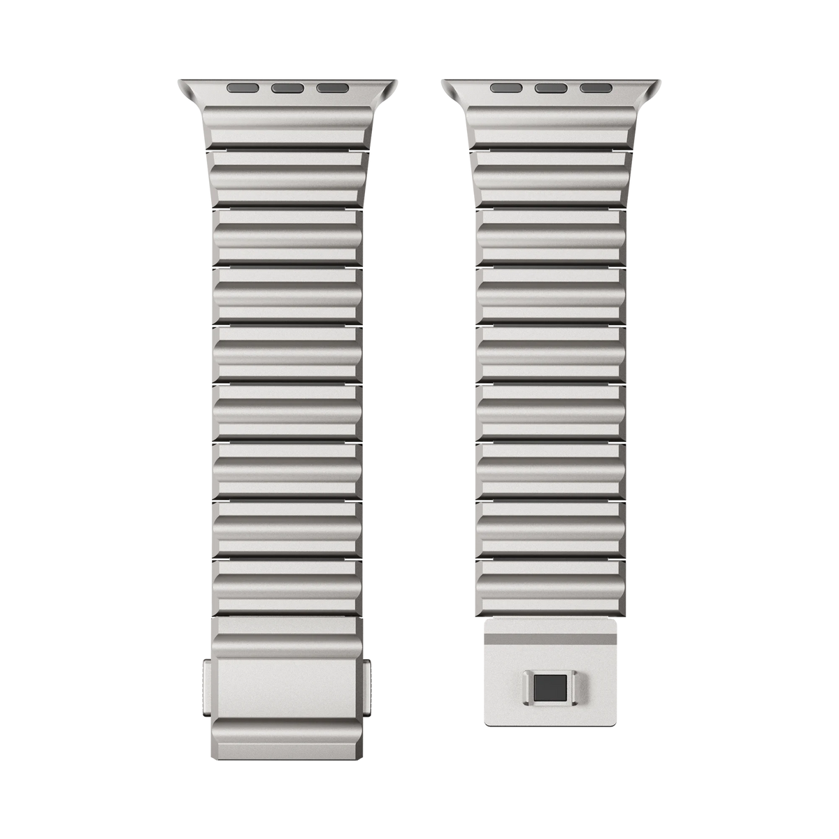 Metal Link Band with Magnetic Quick-Release for Apple Watch