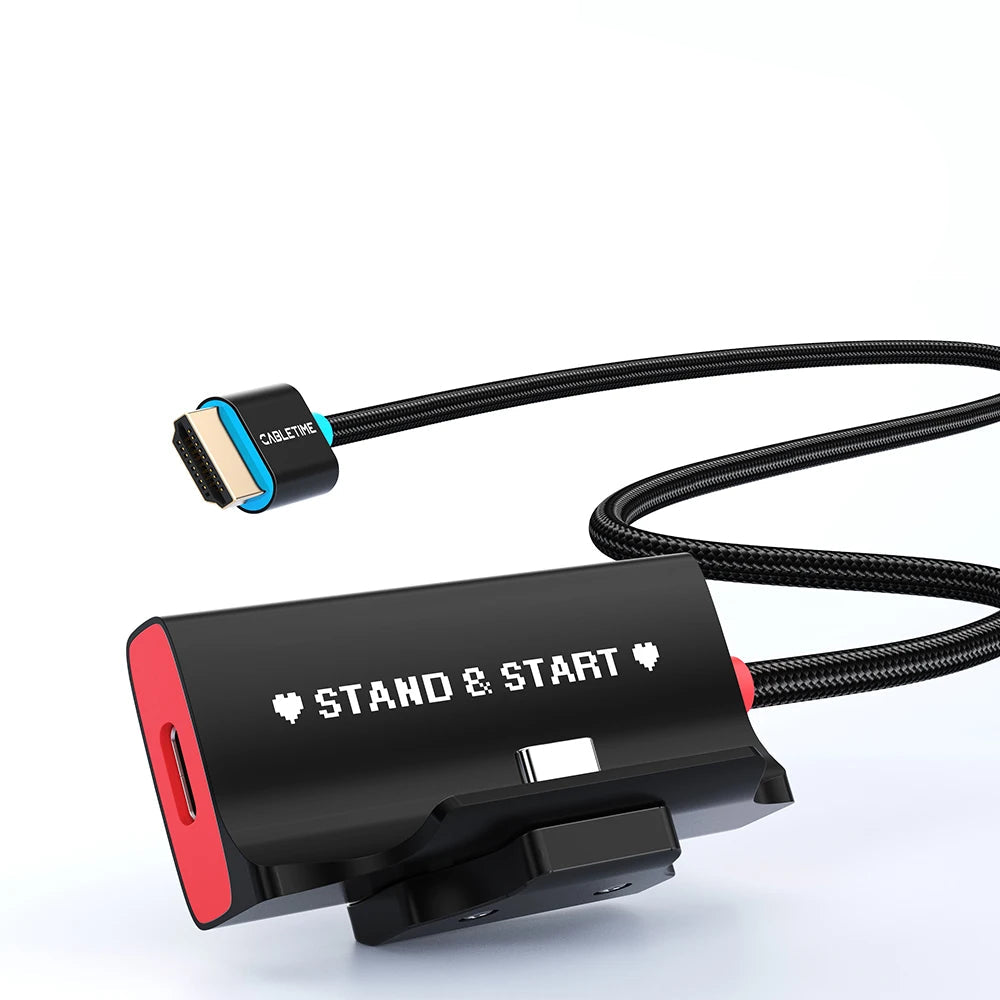CABLETIME 4K60Hz USB-C Dock Cable for Nintendo Switch 2