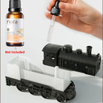 300ml Mini Train-Shaped Essential Oil Diffuser with Type-C USB & Remote