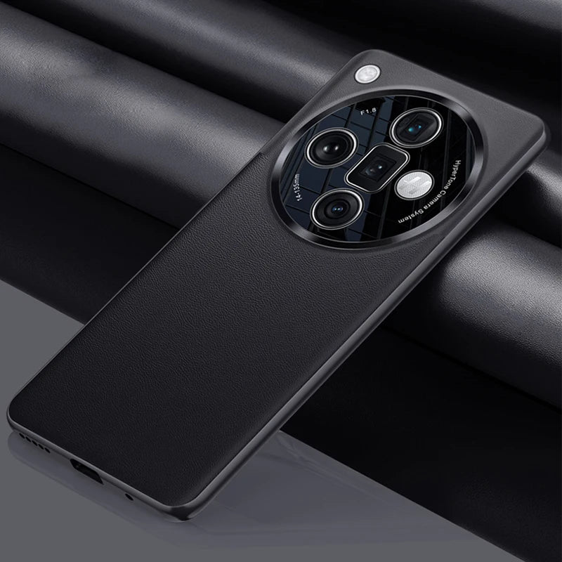 Luxury PU Leather & Silicone Case for OPPO Find X7 / X7 Ultra