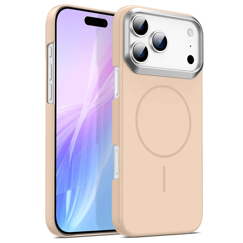 Shockproof Frosted Hard PC MagSafe Bumper Case for iPhone 17 Series