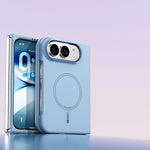 Silicone MagSafe Case with Raised Camera Ring for iPhone Duo