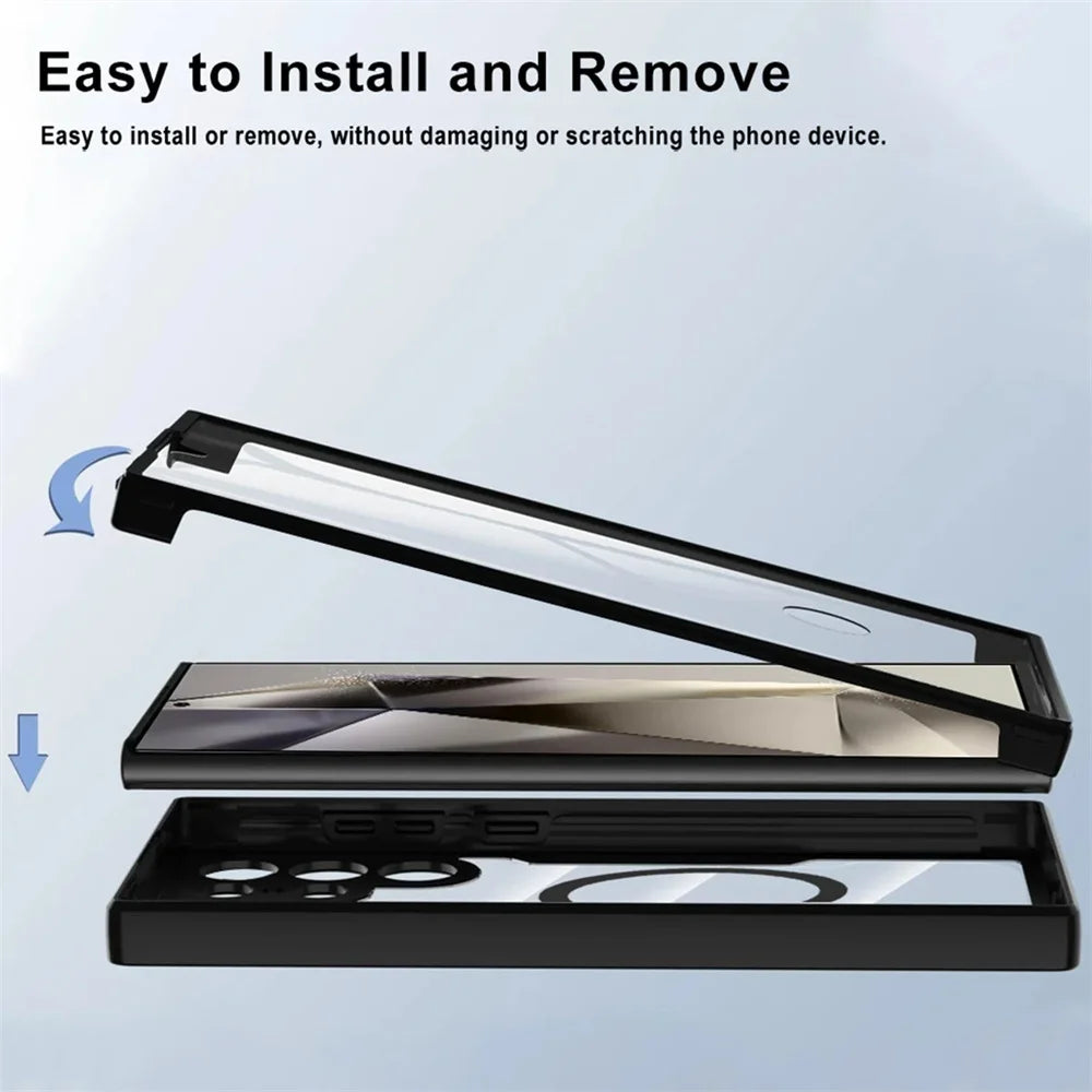 360° Full-Body Magnetic Case for Samsung Galaxy S26 Series