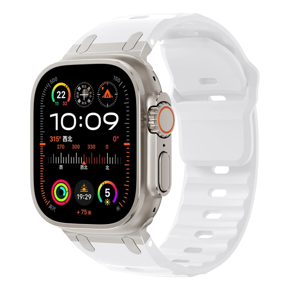 Premium Sport Silicone Strap for Apple Watch