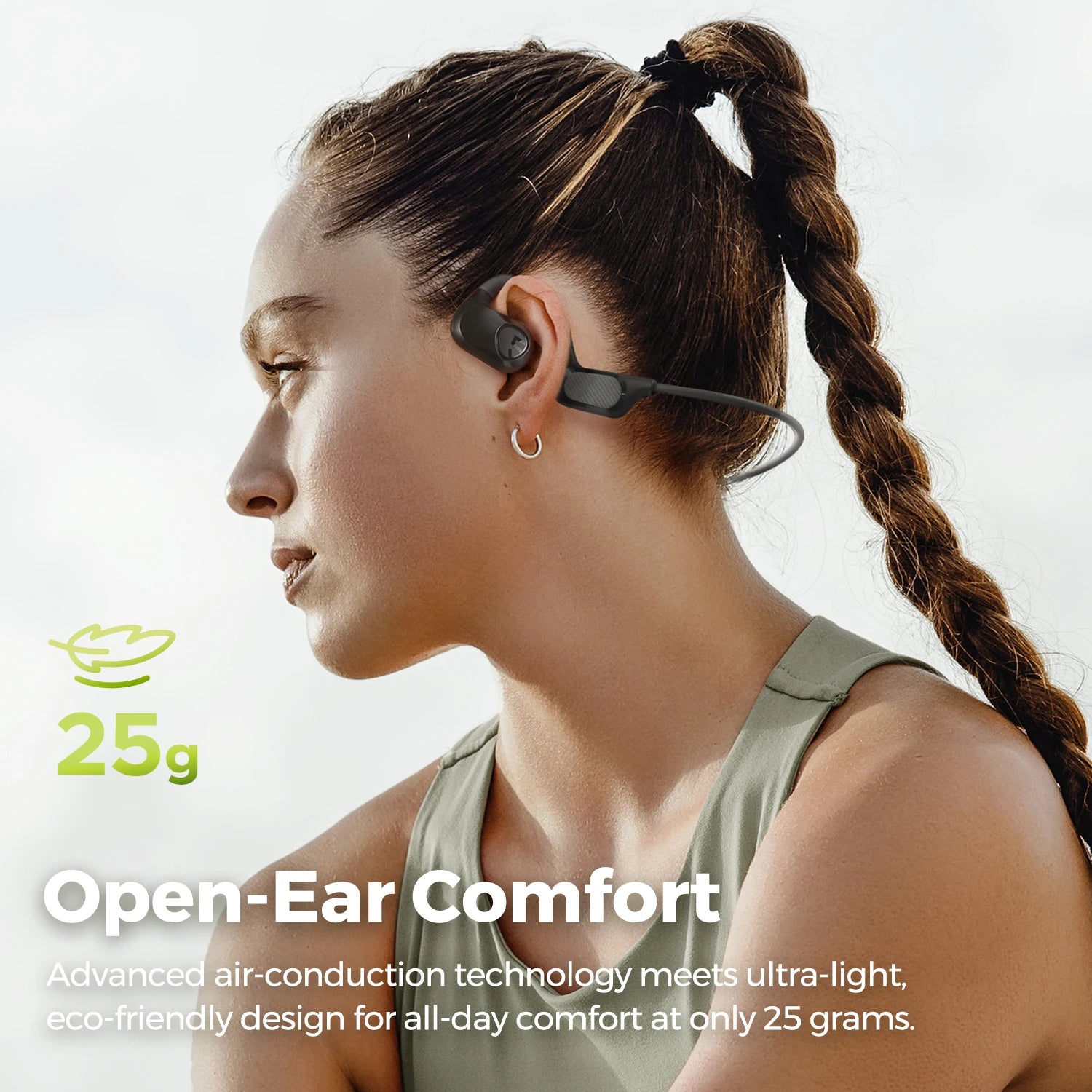 SoundPEATS RunFree Lite2 Bluetooth 5.3 Open-Ear Headphones