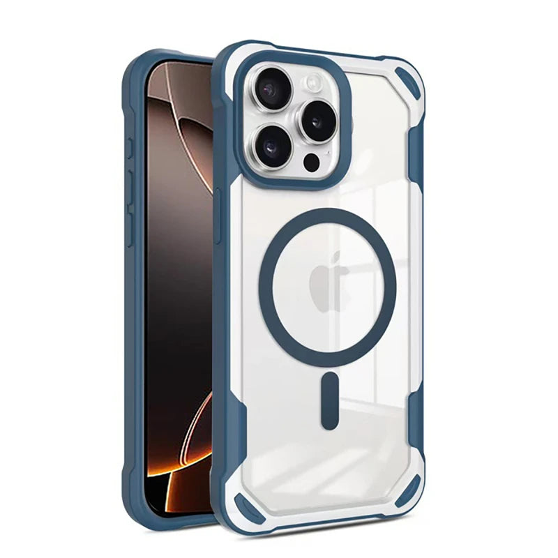Armor Bumper Shockproof MagSafe Case for iPhone 15 Series